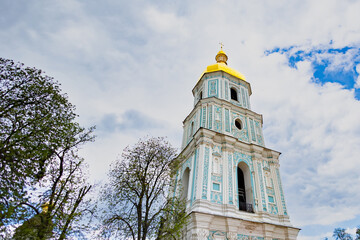 Fototapeta premium Saint Sophia Cathedral in Kiev City, Ukraine