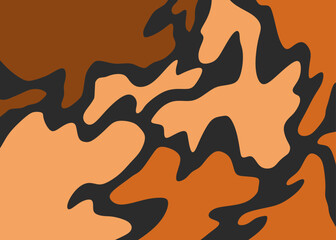 Abstract background with wavy camouflage pattern