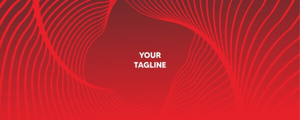 Red Gradation Background Vector Eps