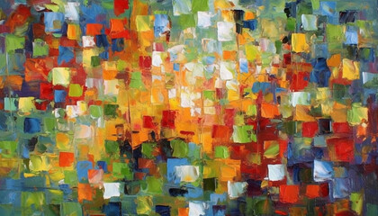 abstract impressionism color background