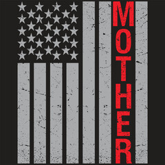 USA Flag Mother