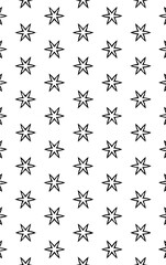 vector pattern background with stars