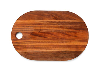 Empty kitchen board isolated on white background