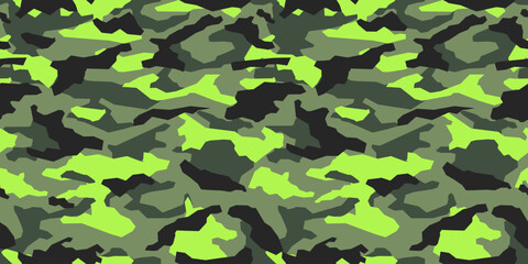 vector camouflage pattern for clothing design. Trendy camouflage military pattern