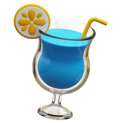 3D Summer Cocktail