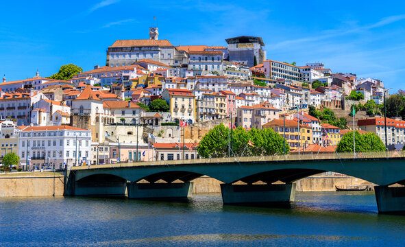 tour tourism in Portugal- Coimbra city landscape- Travel in Europa
