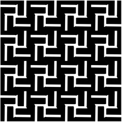 
Monochrome pattern. Abstract texture for fabric print, card, table cloth, furniture, banner, cover, invitation, decoration, wrapping.seamless repeating pattern.Black and white color.