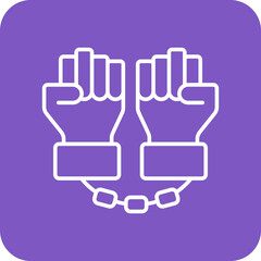 Obraz premium Slavery Icon
