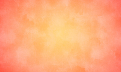 Abstract painted light orange watercolor background, Abstract beautiful light orange for design template