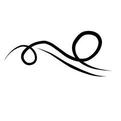 Vintage Flourish Swirl 