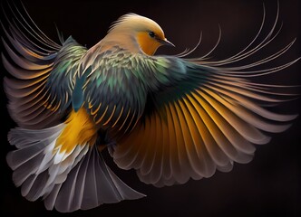 Obraz premium Beautiful Bird, perdect and wonderful