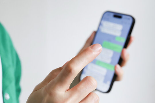 SNS メッセージのやり取り