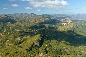 View of the Massif du Nord from Citadel Laferriere. Republic of Haiti.