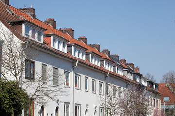 Wohngebäude , Reihenhäuser, Mehrfamilienhäuser, Bremen, Deutschland