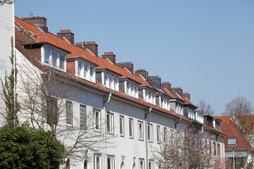 Wohngebäude , Reihenhäuser, Mehrfamilienhäuser, Bremen, Deutschland