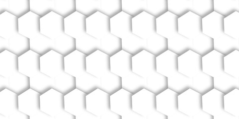 Background with hexagons . Abstract background with lines . white texture background . hexagon abstract background. Surface polygon pattern with glowing hexagon paper texture and futuristic business.