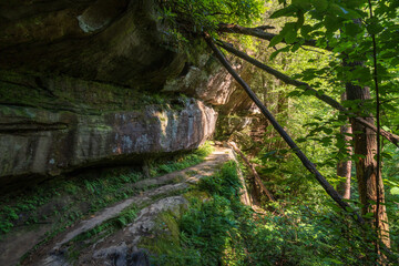 The Red River Gorge Geological Area in Kentucky