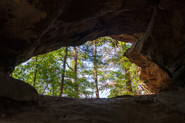 The Red River Gorge Geological Area in Kentucky