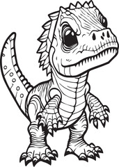 Coloring page - Tirannosauro