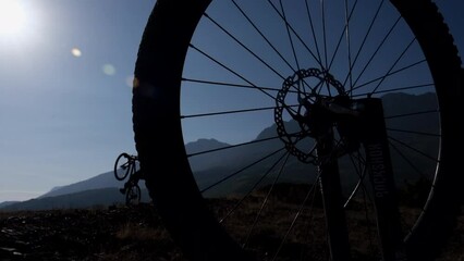 experienced bike riding, creative video and acrobatic moves