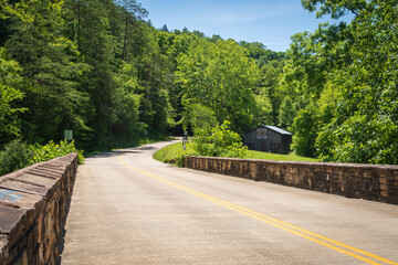 The Red River Gorge Geological Area in Kentucky