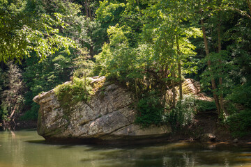 Fototapeta premium The Red River Gorge Geological Area in Kentucky