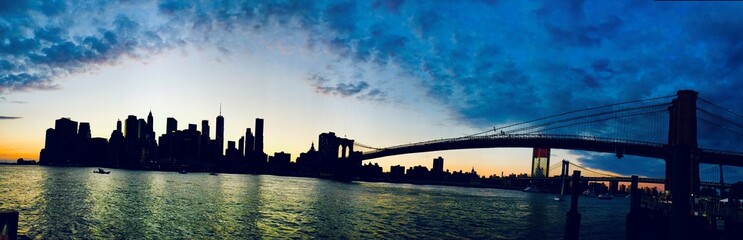 Sunset in New York