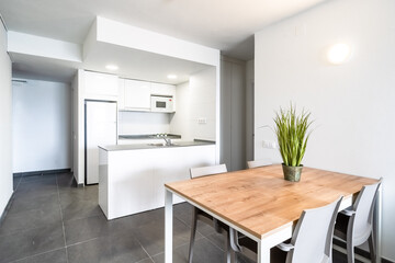 modern kitchen interior