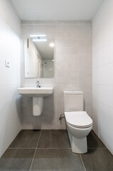 Fototapeta na wymiar modern bathroom in a hotel