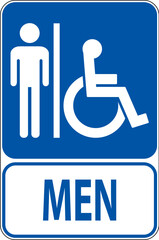 Symbol Bathroom Sign Restroom With man Sign