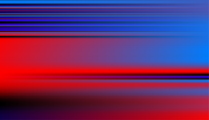 Abstract defocused horizontal background with horizontal smooth blurred lines. Vector eps