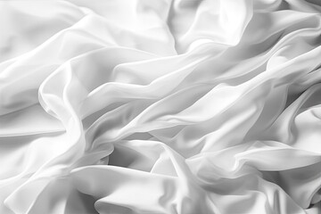 Obraz premium monochromatic bed sheet. Generative AI