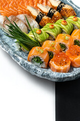Assorted sushi set