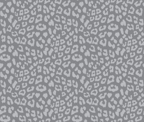 Seamless leopard fur pattern. Animal print background.