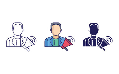 Announcement vector icon