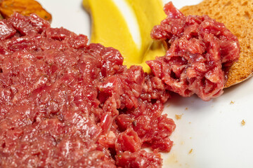Veal tartare