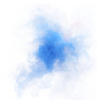 Blue mystery smoke texture background. Pink color fog. 3D render abstract art for fest and fan party © Xenia Snowstorm