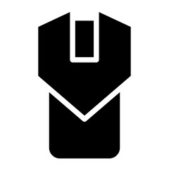 computer mouse glyph 