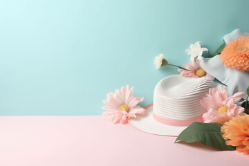 bouquet of white flowers on the table
