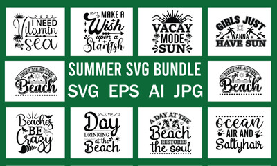Summer Svg Bundle   