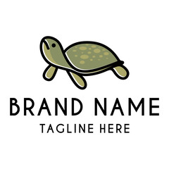 tortoise minimalist logo design. for business brands