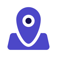 location duotone icon