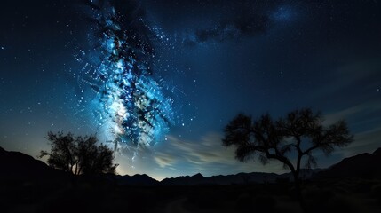 Fototapeta na wymiar Beautiful and amzing sky at night