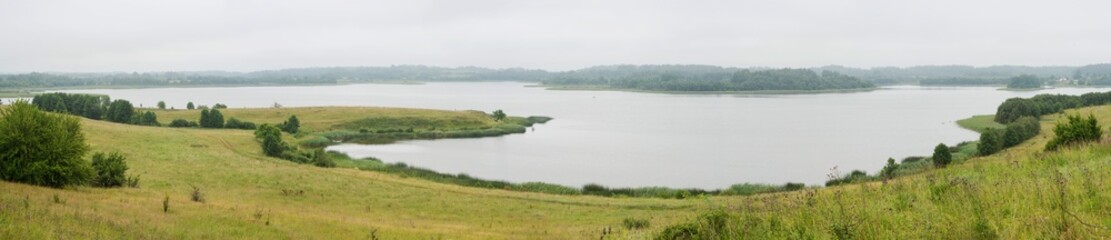 Serene landscape with a lake