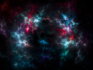 Obraz premium Star field background . Starry outer space background texture . Colorful Starry Night Sky Outer Space background. 3D illustration