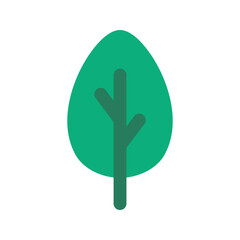 Obraz premium leaf flat icon