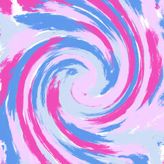 Colorful twirl background. Watercolor paint background.