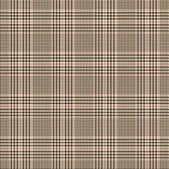 Glen check pattern plaid