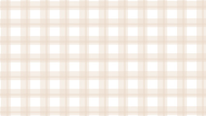 Beige plaid fabric texture as a background