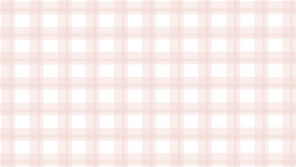 Pink plaid fabric texture as a background
